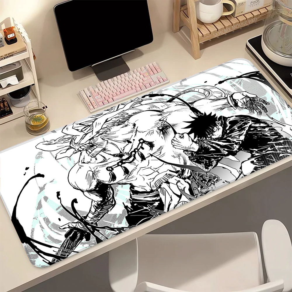 Desk Setup Mat - MahoRaga Mouse Pad Cartoon Anime Gaming