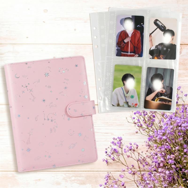 Ring Binder Box - A5 6‑Ring Loose‑Leaf Photocard Binder Sets