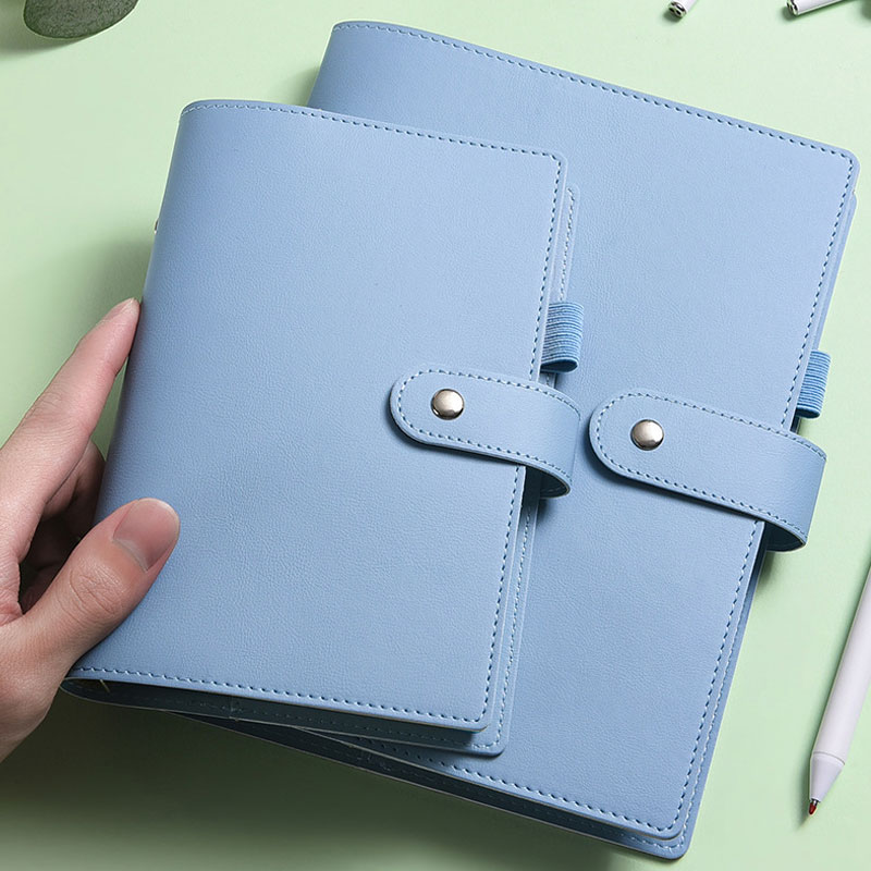 Ring Binder Box - Yiwi Macaroon Color A6/A5 PU Leather