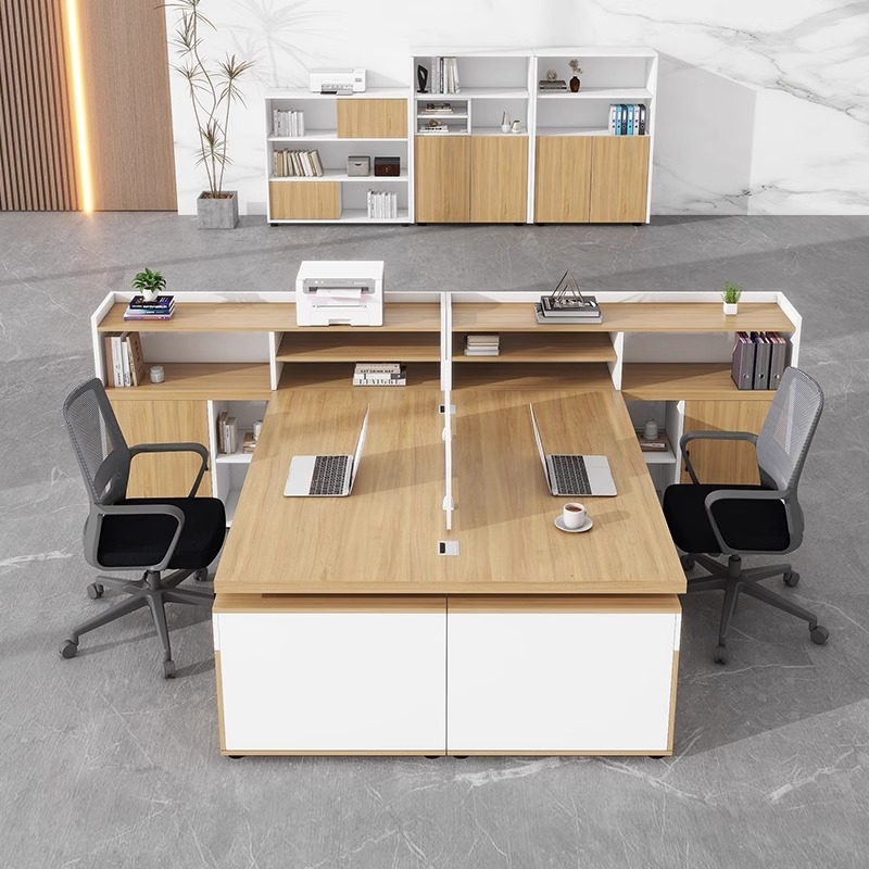 Desk Setup Simple - Staff , Manager Supervisor Double ,
