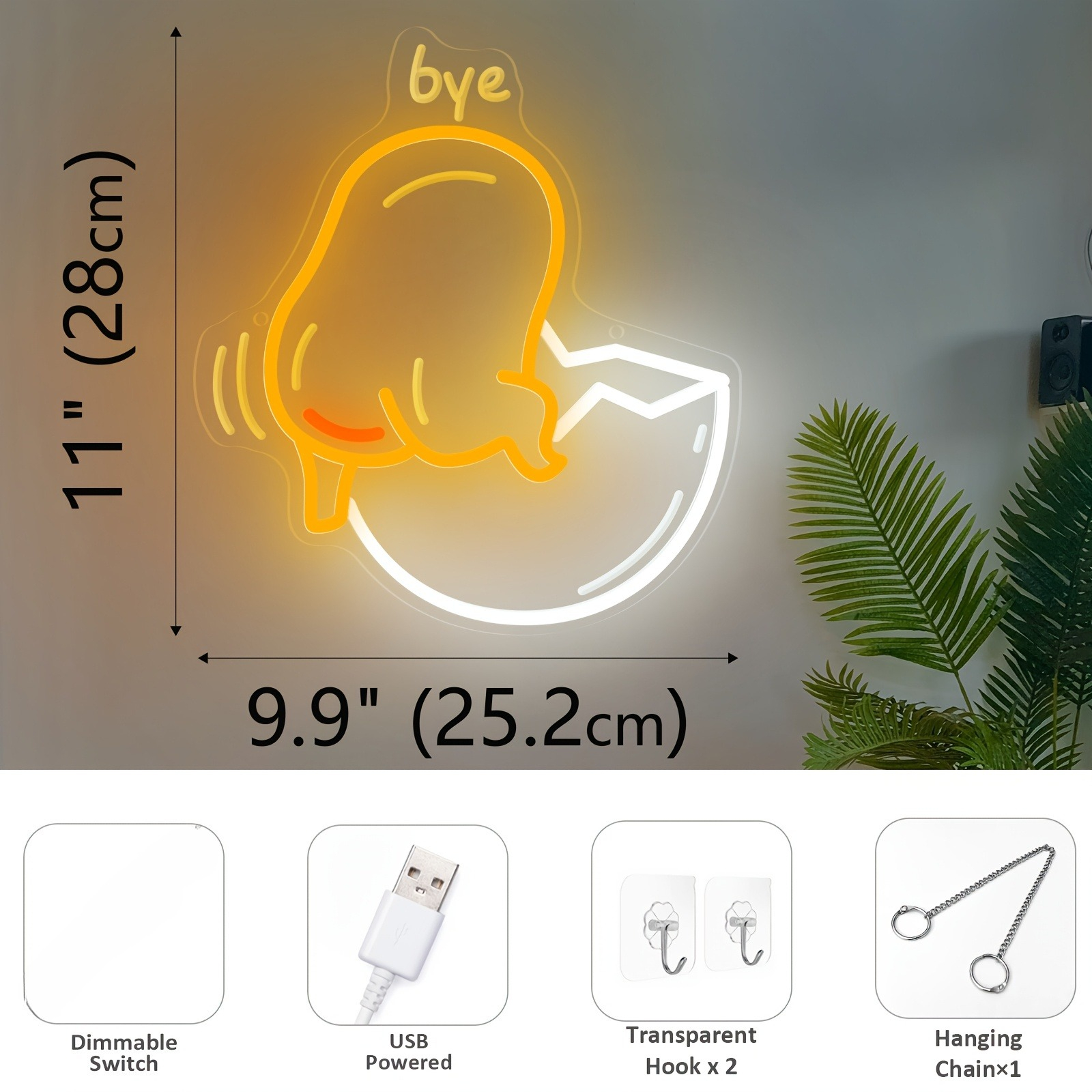 Sanrio Egg Yolk LED Neon Light - Desk Room Setup のレビューと価格