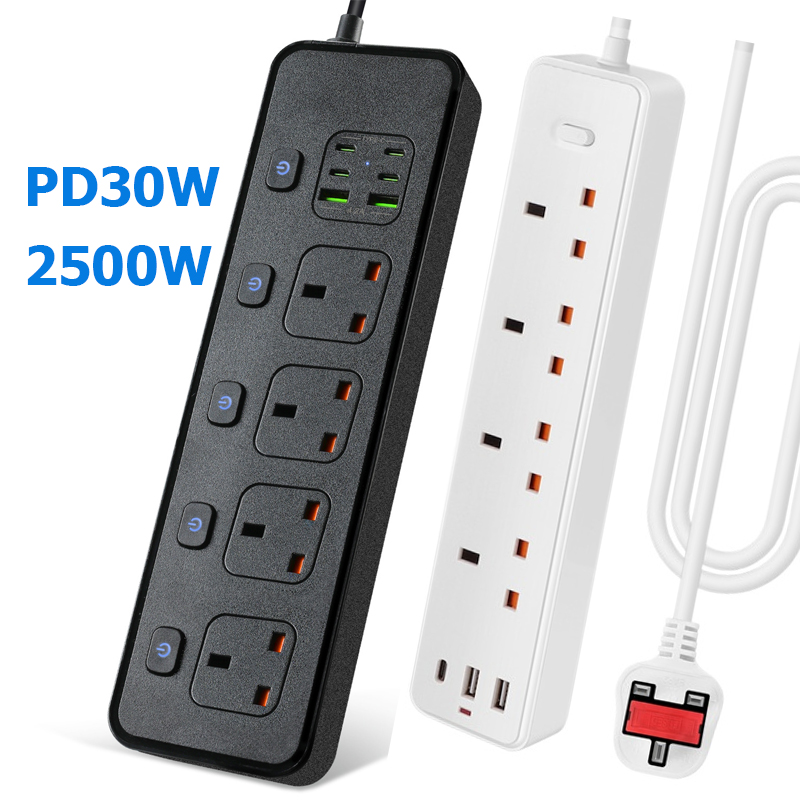 Power Strip Electric Socket UK - Power Strip Flat のレビューと価格