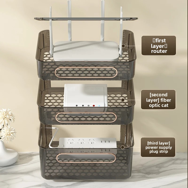 WiFi Wireless Router Storage B - Cable Box Organizer のレビューと価格