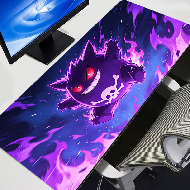 Mouse Pad Gengar Pokemon Pikac - Desk Setup Mat のレビューと価格