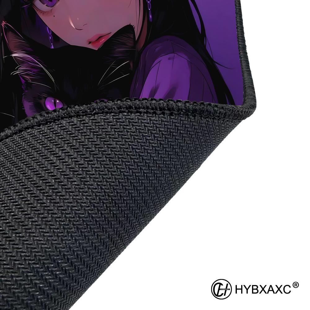 Gaming Mouse Pad Anime Black C - Desk Setup Rug のレビューと価格