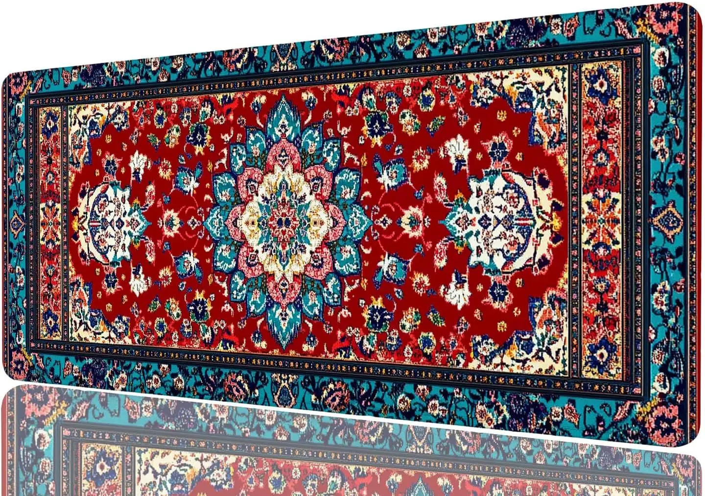 Stylish Ornate Persian Floral  - Desk Setup With Laptop のレビューと価格