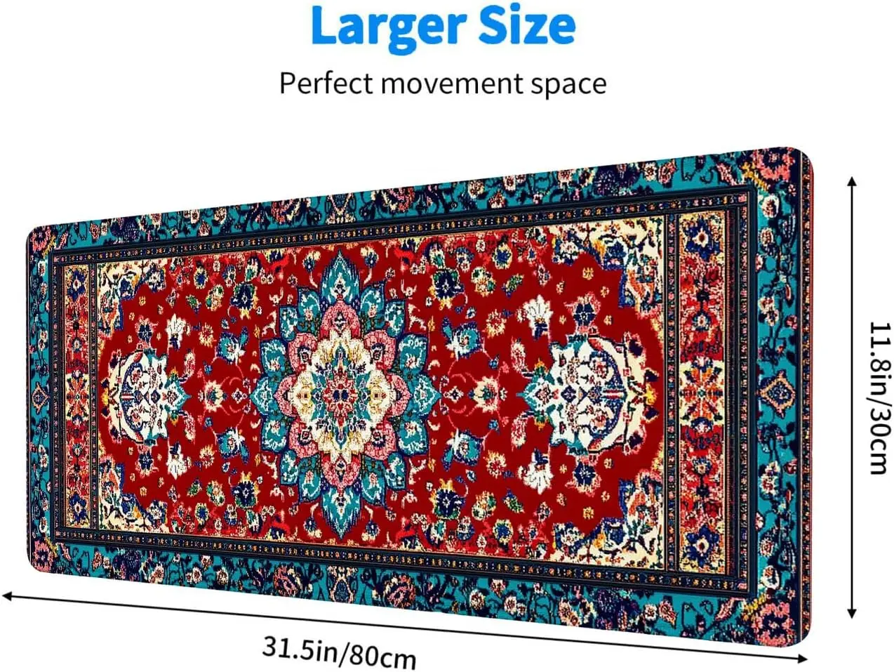 Stylish Ornate Persian Floral  - Desk Setup With Laptop のレビューと価格