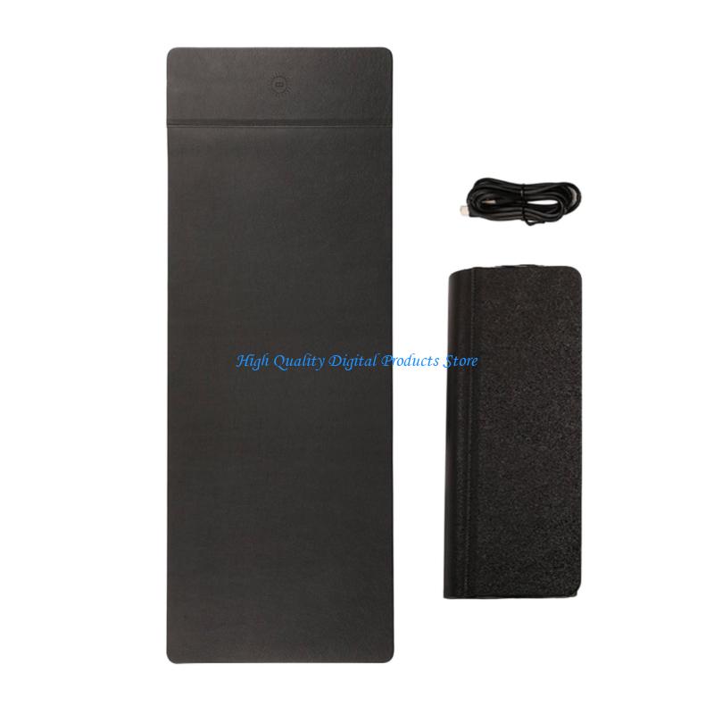 U2JE Premium PU Leather Desk P - Desk Setup Charging Station のレビューと価格