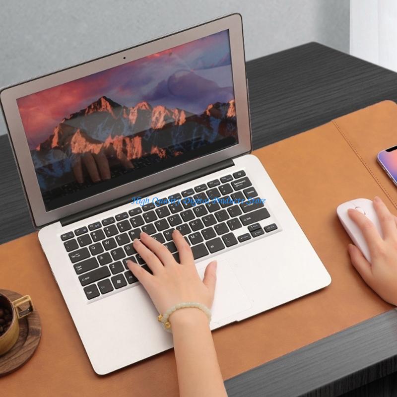 U2JE Premium PU Leather Desk P - Desk Setup Charging Station のレビューと価格