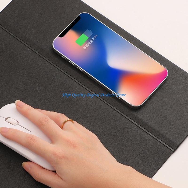 U2JE Premium PU Leather Desk P - Desk Setup Charging Station のレビューと価格