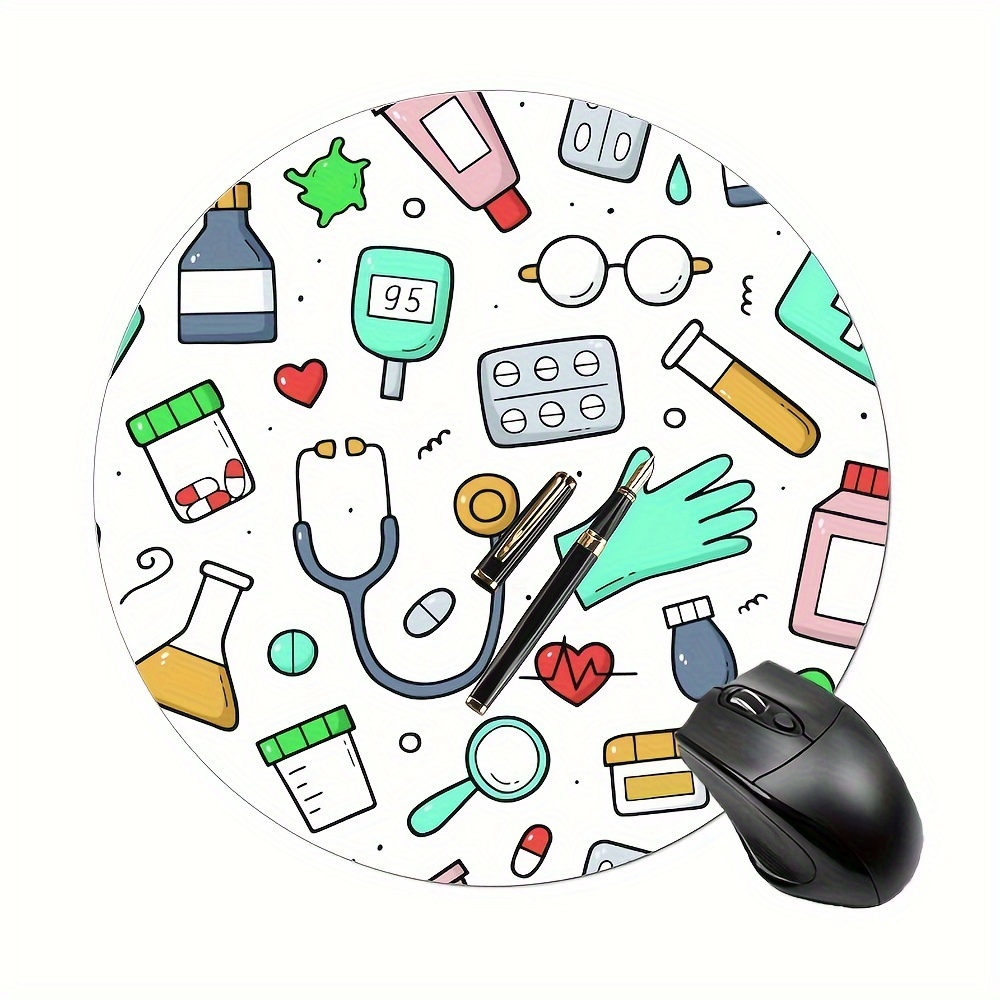 Round Nurses Doctors Office Ru - Desk Setup Rug のレビューと価格