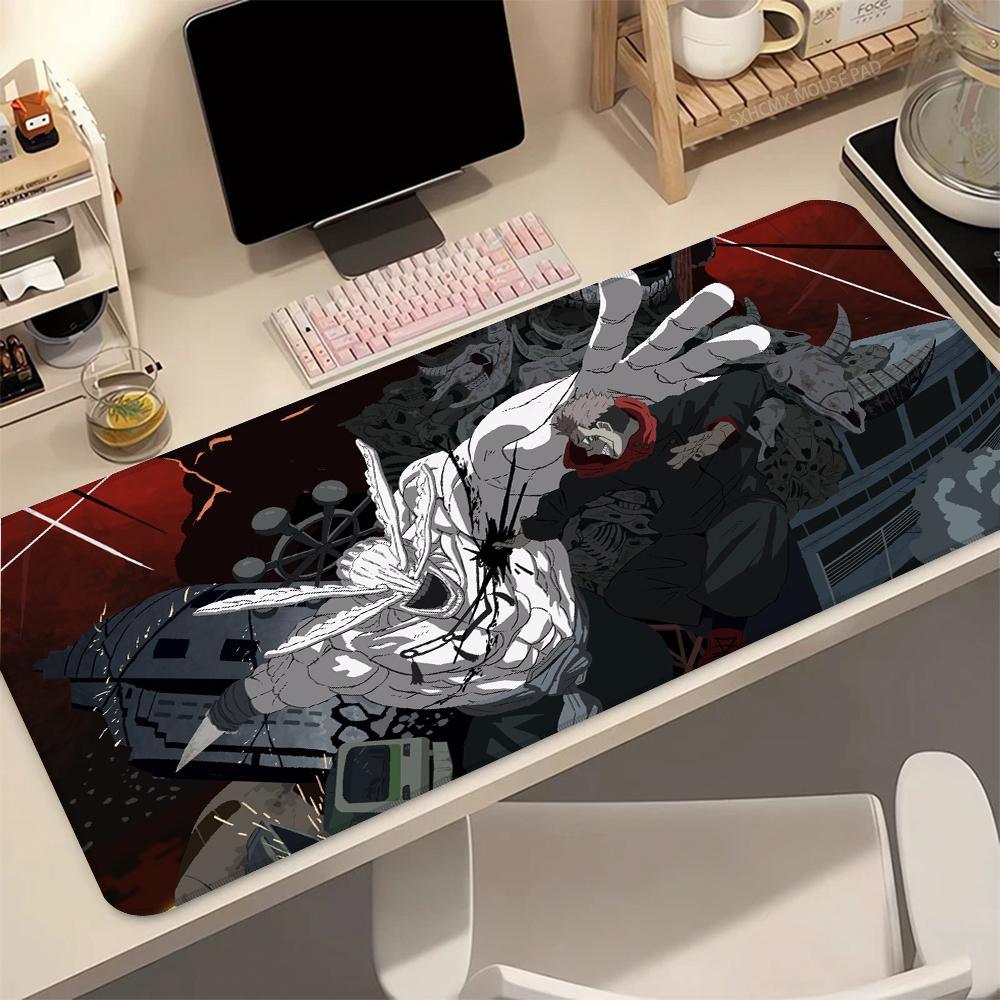 MahoRaga Mouse Pad Cartoon Ani - Desk Setup Mat のレビューと価格
