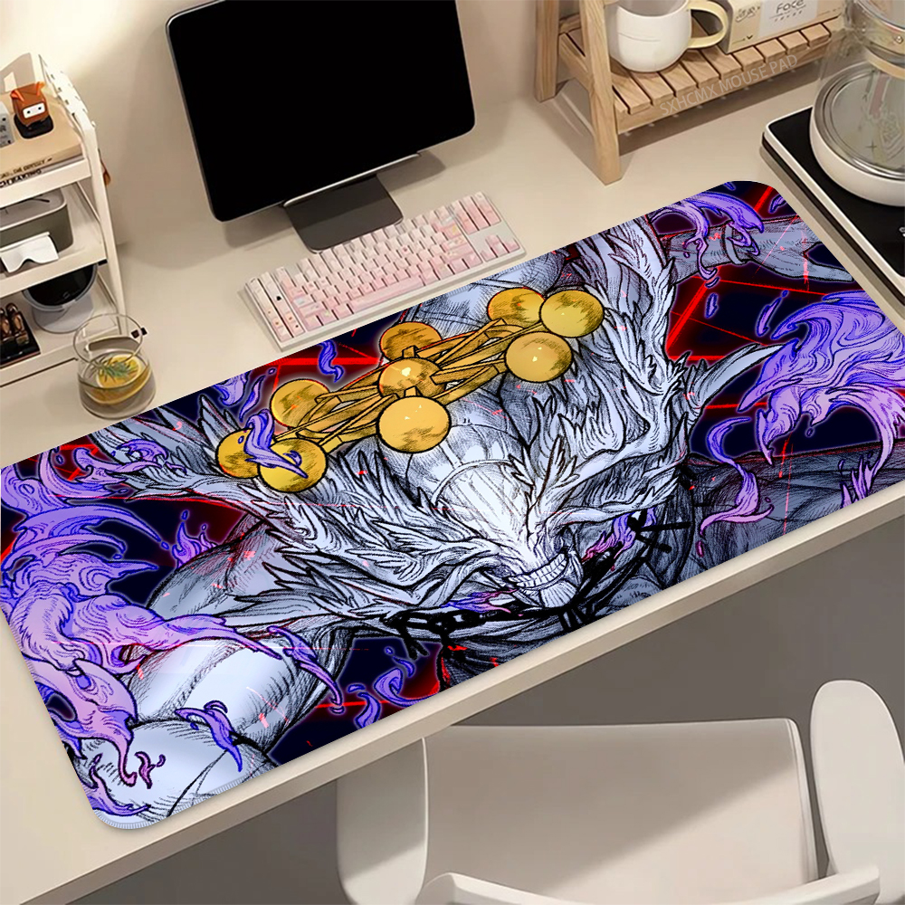 MahoRaga Mouse Pad Cartoon Ani - Desk Setup Mat のレビューと価格