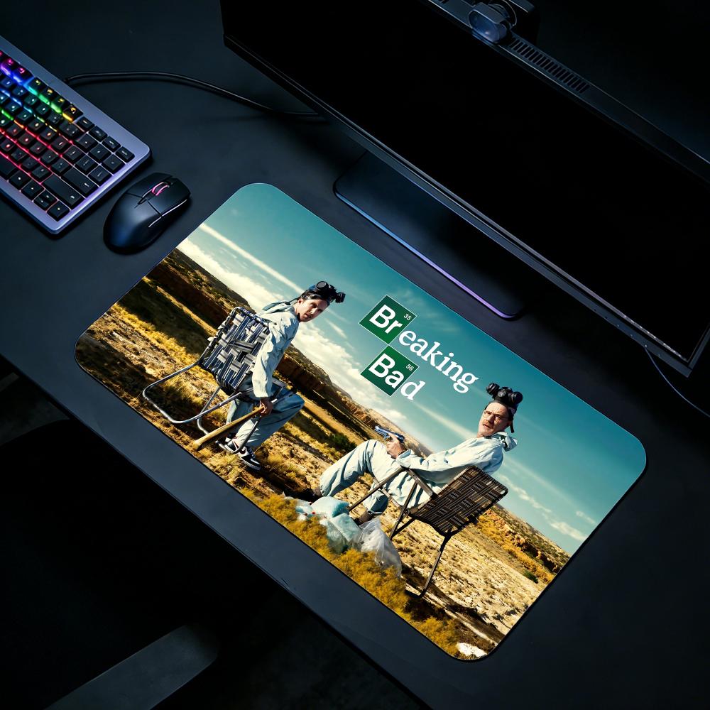 Gaming Mouse Pad BBreaking Bad - Desk Setup With Laptop のレビューと価格