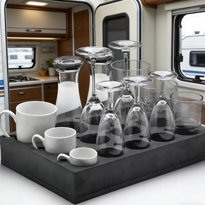 Foam Cup Holder Storage Box Ca - Cable Box Organizer のレビューと価格
