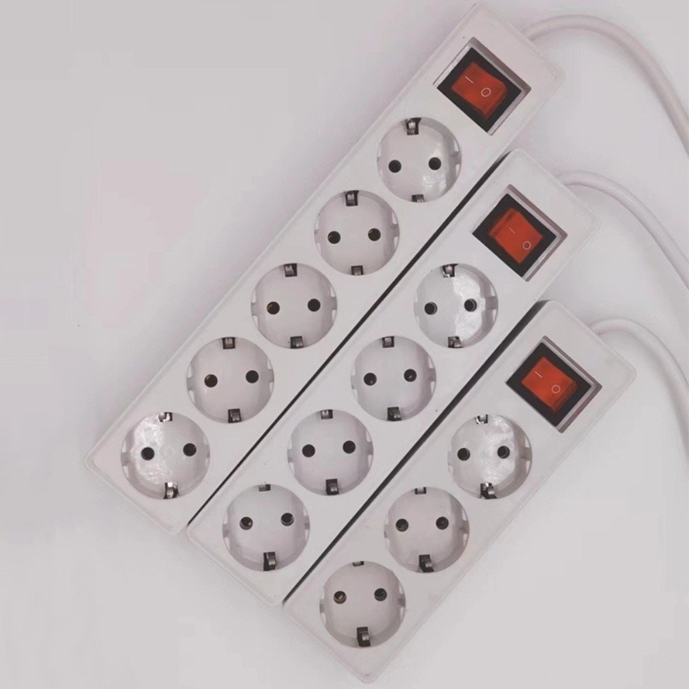 Portable 3/4/5 Sockets EU Powe - Power Strip Flat のレビューと価格