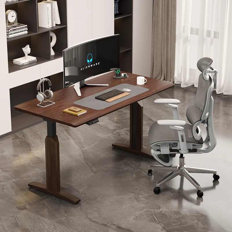 Electric Adjustable Desk Table - Desk Setup Oak のレビューと価格