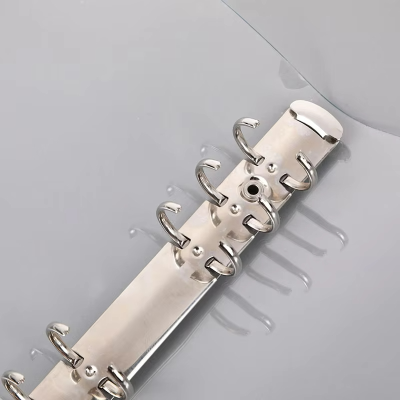 Transparent Color PVC Clip Fil - Ring Binder Box のレビューと価格