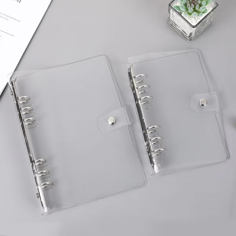 Transparent Color PVC Clip Fil - Ring Binder Box のレビューと価格