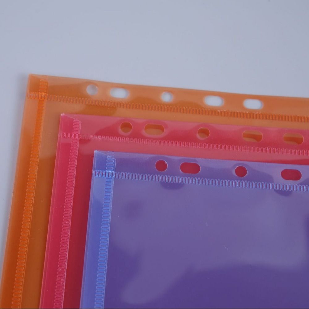 A4 Colorful Transparent File F - Ring Binder Box のレビューと価格