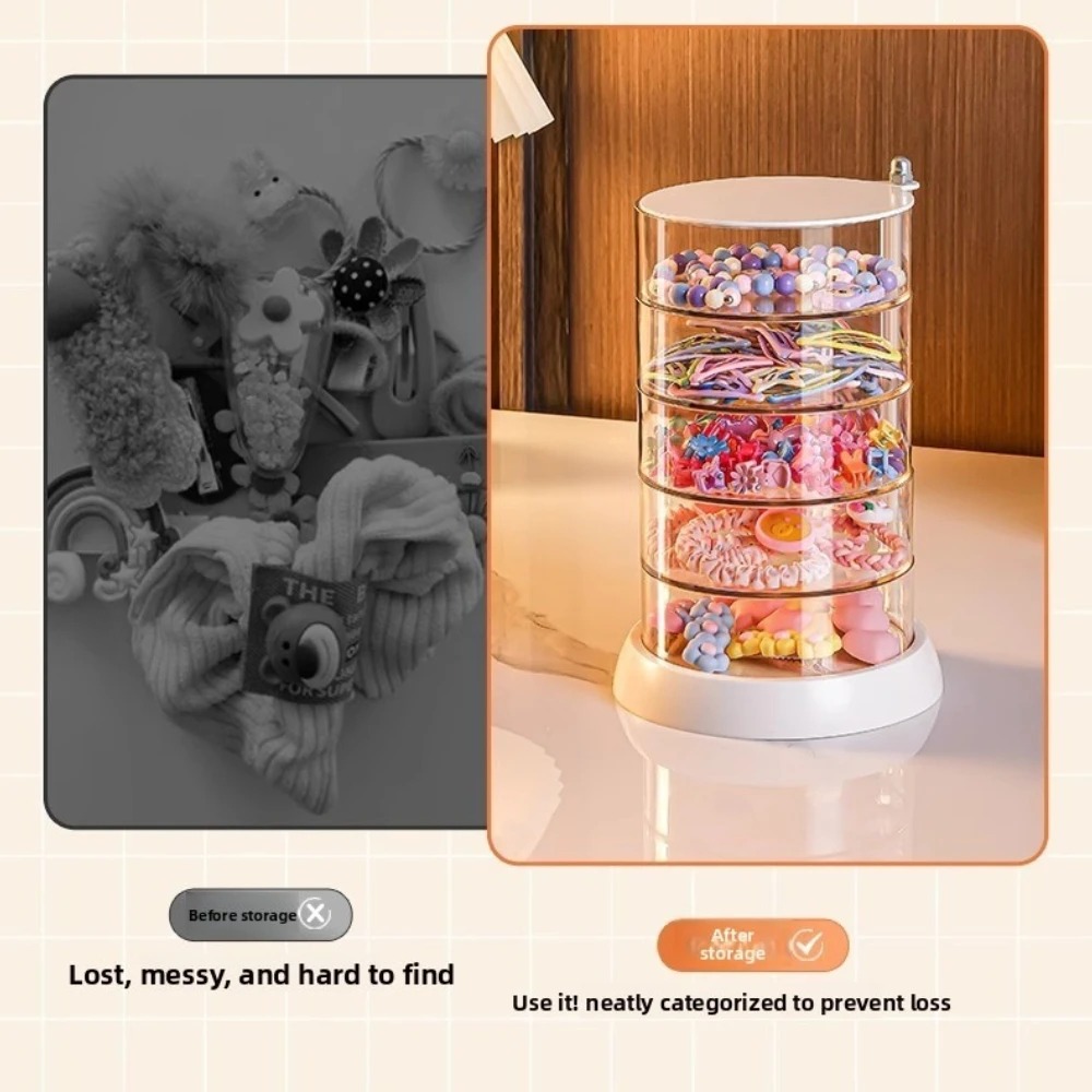 360 Rotating Clear Hair Access - Cable Box Organizer のレビューと価格