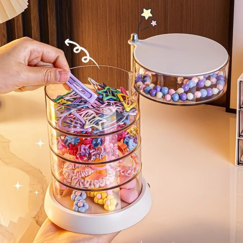 360 Rotating Clear Hair Access - Cable Box Organizer のレビューと価格