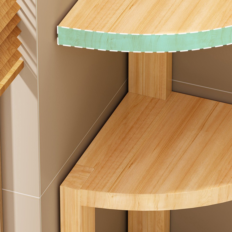 Corner Storage Holders Wooden  - Desk Setup Home Office のレビューと価格