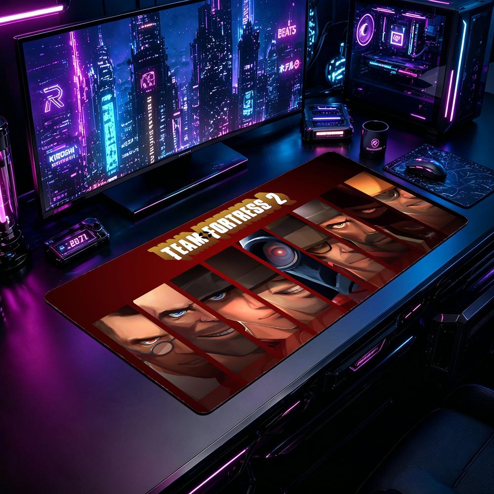 Gaming Mouse Pad TTeam Fortres - Desk Setup With Laptop のレビューと価格