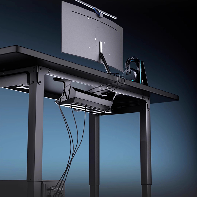 Folding Tables Gamer Computer  - Desk Setup Oak のレビューと価格
