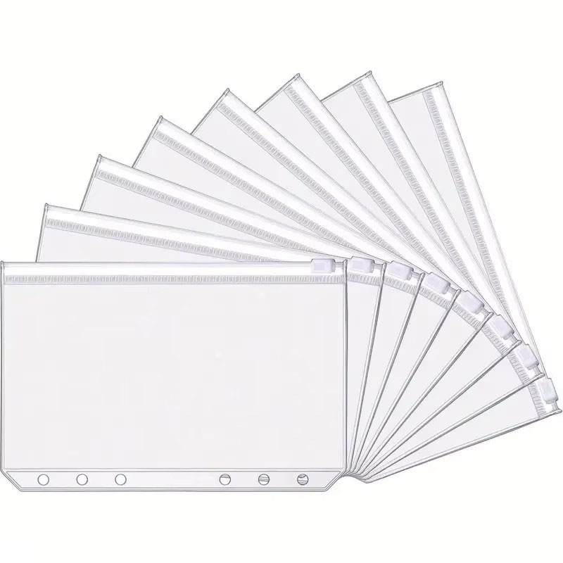 8-48Pcs 6 Holes A6 Binder Pock - Ring Binder Box のレビューと価格