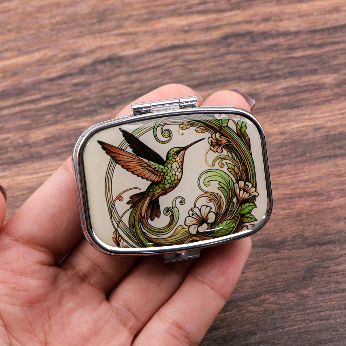 Cute Bird Cartoon Travel Pill  - Cable Box Organizer のレビューと価格