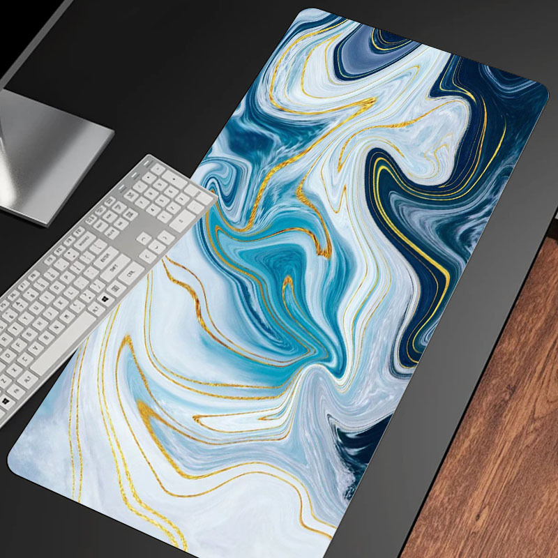 Large Colorful Art Gaming Mous - Desk Setup With Laptop のレビューと価格