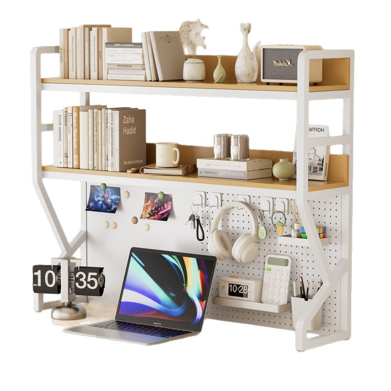 Desktop Storage Shelf with Peg - Desk Setup Productivity のレビューと価格
