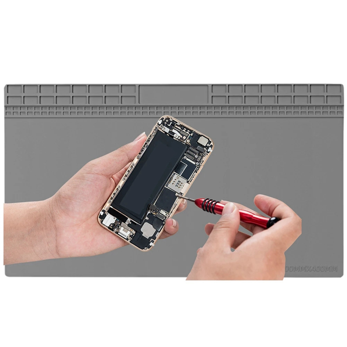 AA91 Super Big 700x400mm Pure  - Desk Setup Mat のレビューと価格