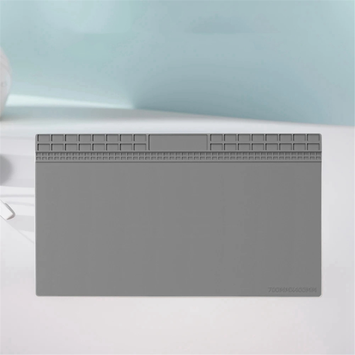 AA91 Super Big 700x400mm Pure  - Desk Setup Mat のレビューと価格