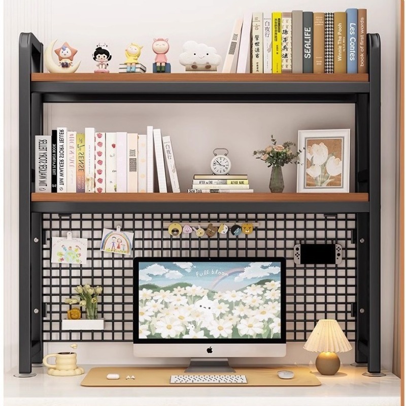 Grid Shelf Desktop Shelf Desk  - Desk Setup Productivity のレビューと価格