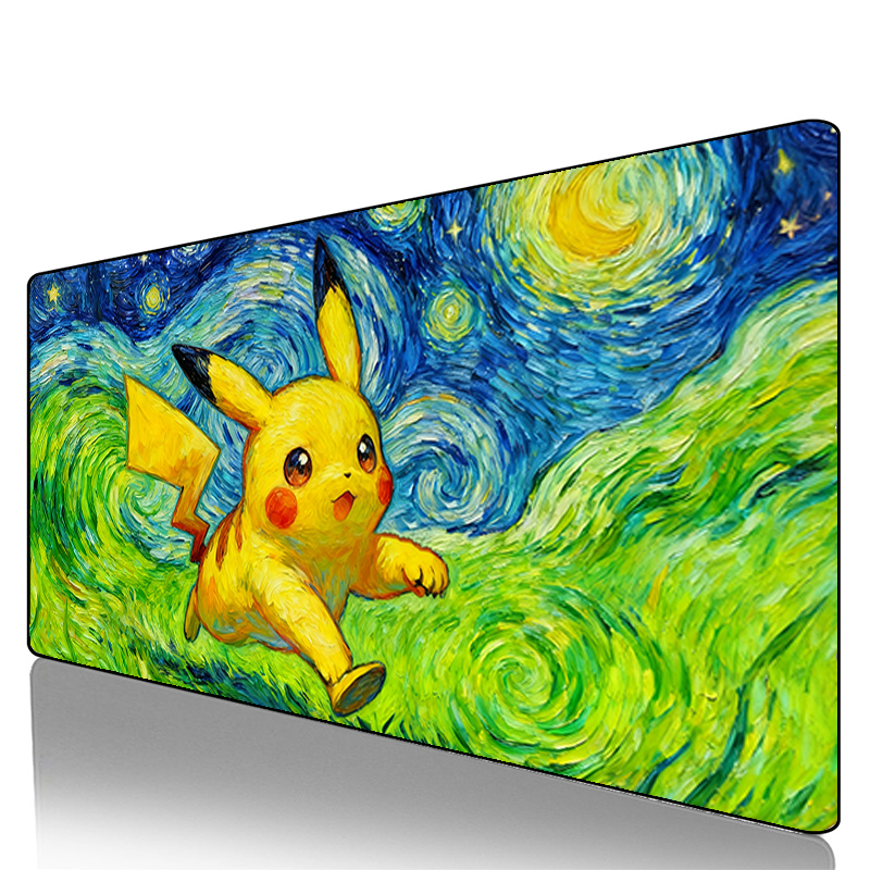 Mouse Pad Pokemon Pikachu Geng - Desk Setup Mat のレビューと価格