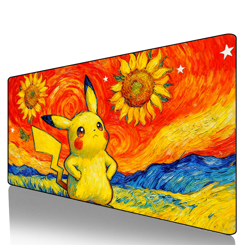 Mouse Pad Pokemon Pikachu Geng - Desk Setup Mat のレビューと価格