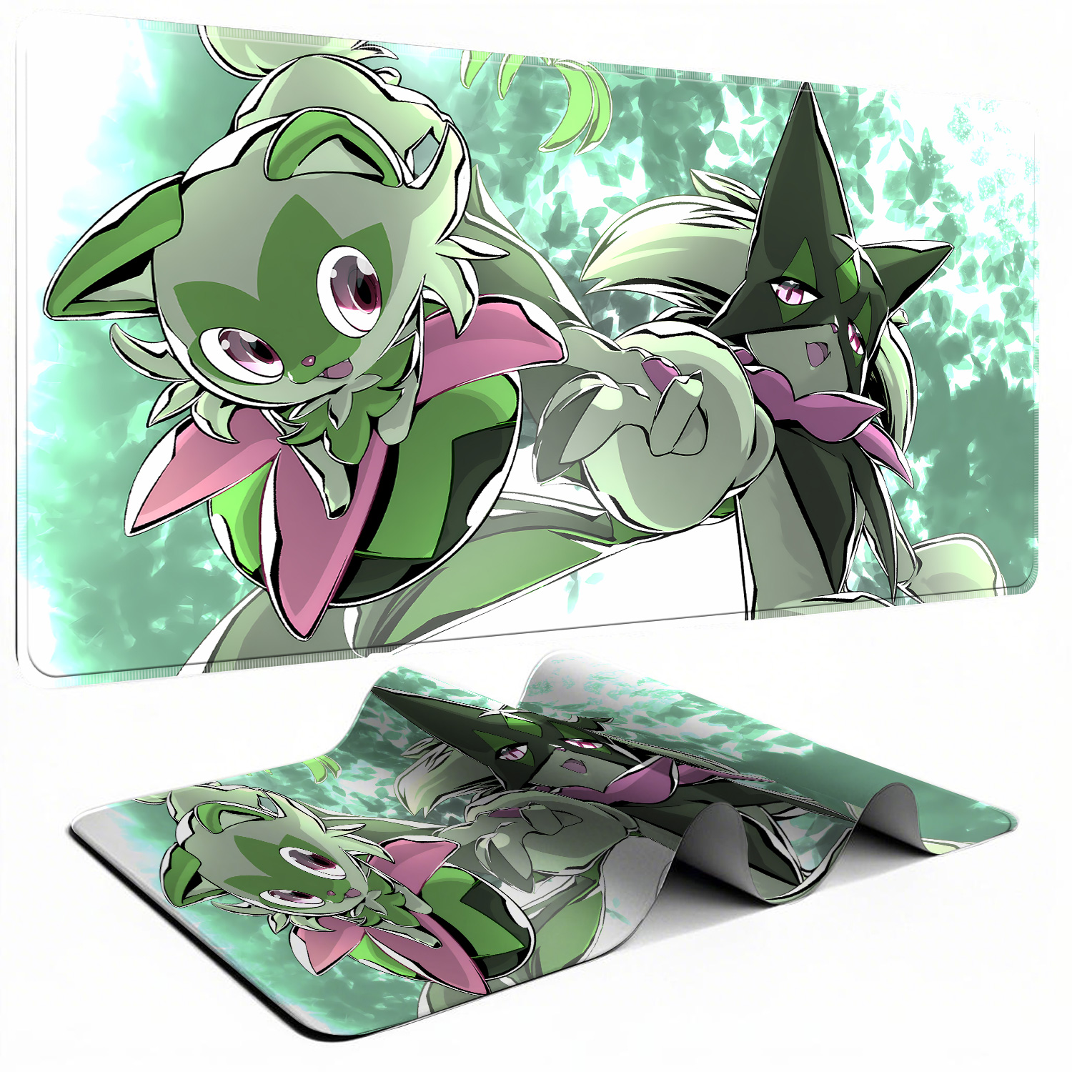 Kawaii Pokemon Meowscarada Gam - Desk Setup Mat のレビューと価格