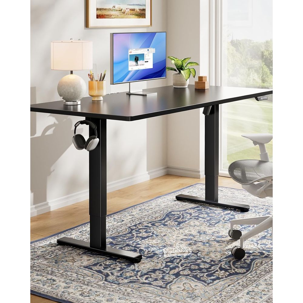 Electric Standing Desk, Whole  - Desk Setup With Laptop のレビューと価格