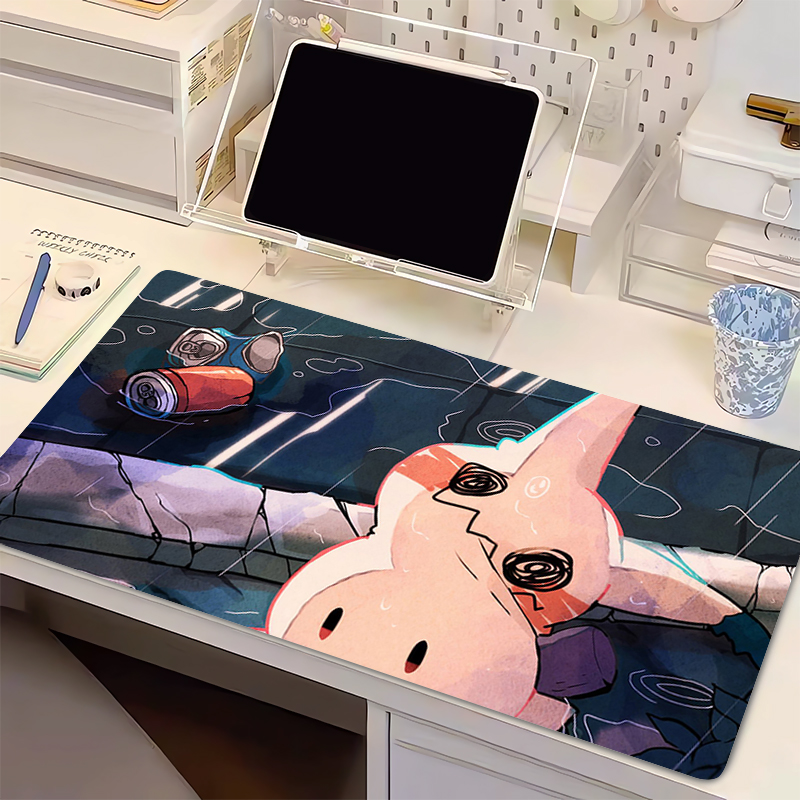 Natural Rubber Mouse Pad Pokem - Desk Setup Mat のレビューと価格