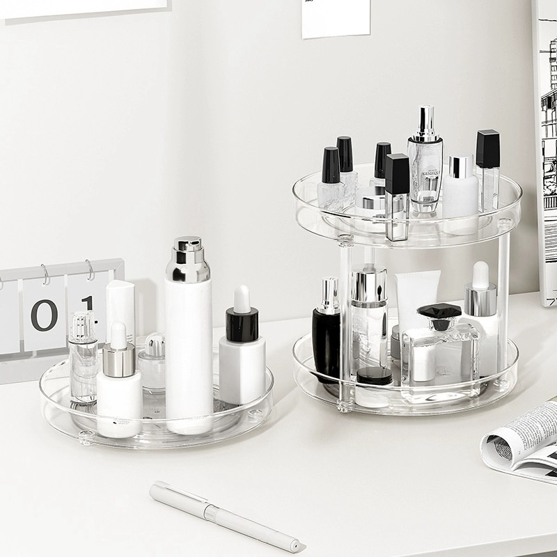 1pc rotating cosmetics storage - Desk Setup Productivity のレビューと価格