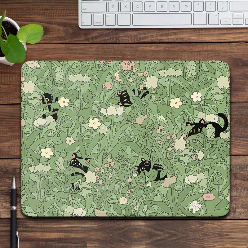 Green Desk Mat Nature Mouse Pa - Desk Setup Accessories Aesthetic のレビューと価格