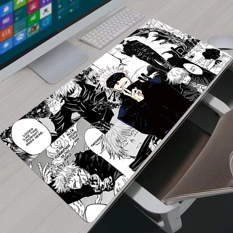 Mouse Pad Cool Anime Jujutsu K - Desk Setup Mat のレビューと価格