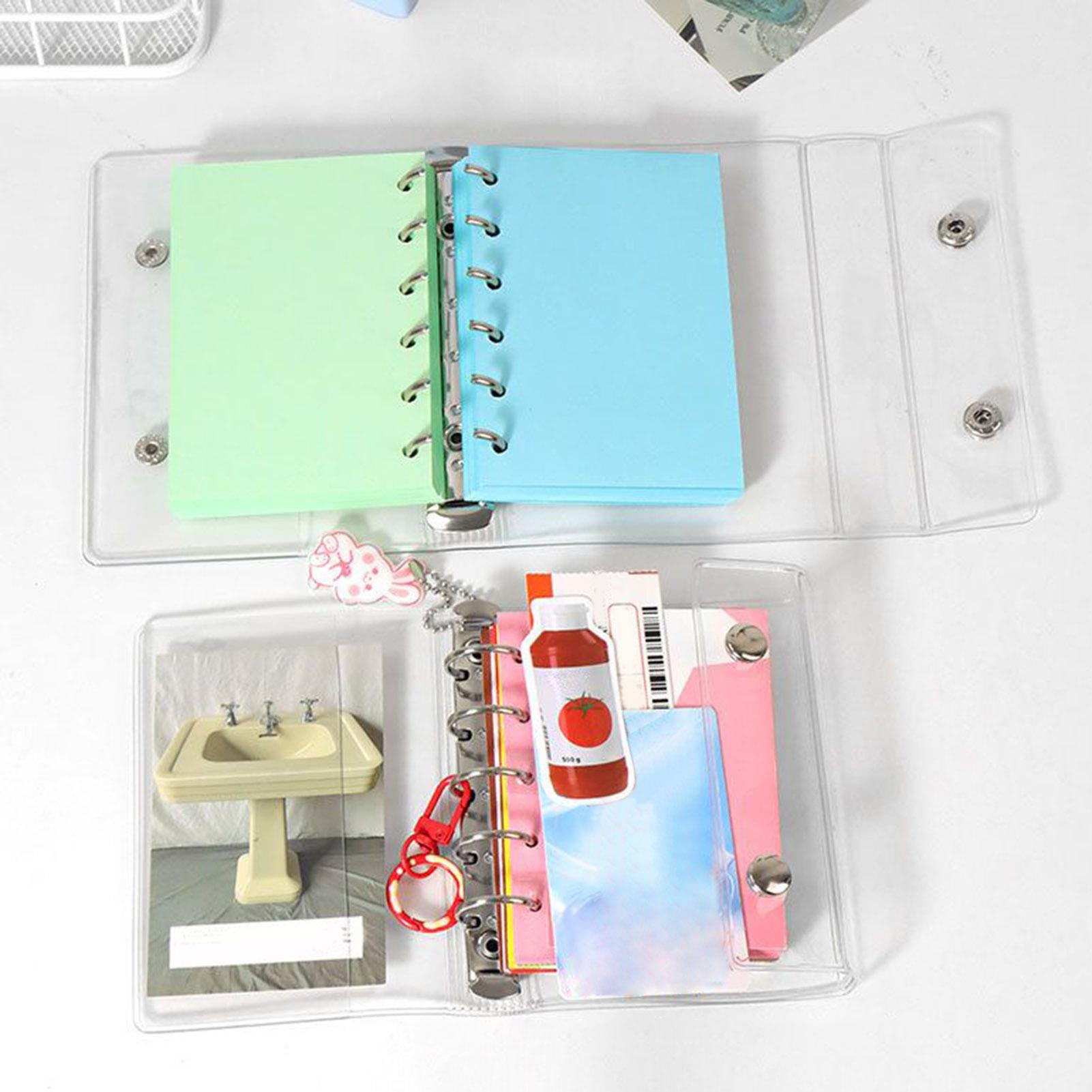Clear Binder Covers A6/A7 6-Ri - Ring Binder Box のレビューと価格