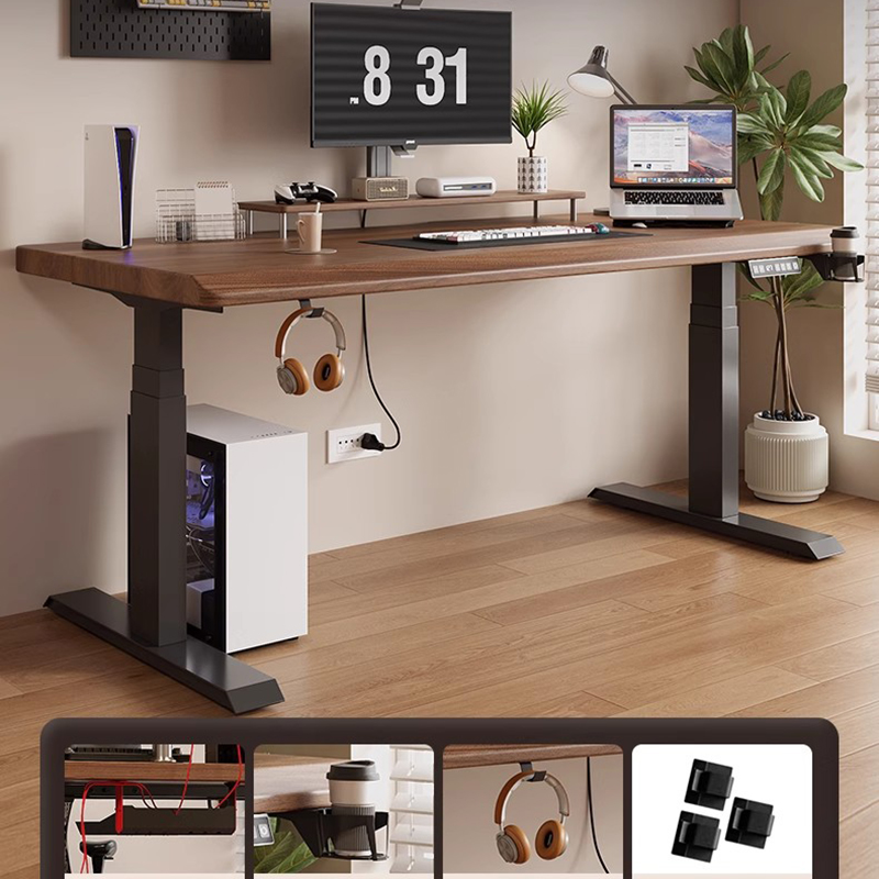 Adjustable Height Desk Office  - Desk Setup Oak のレビューと価格