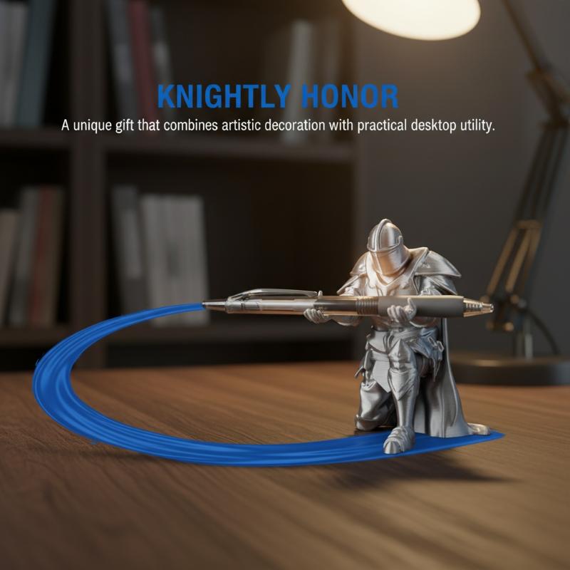 Knight Pen Holder Creative Des - Desk Setup Home Office のレビューと価格