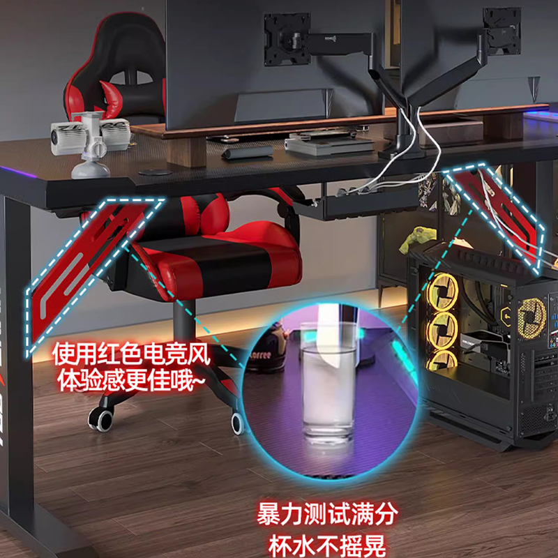Lift Top Table for Computer He - Desk Setup Oak のレビューと価格
