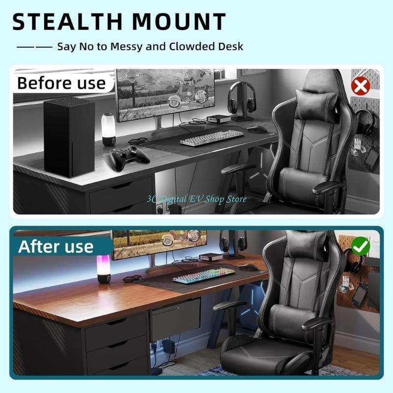 E74D Metal Under Desk Organize - Gaming Desk Setup Xbox のレビューと価格