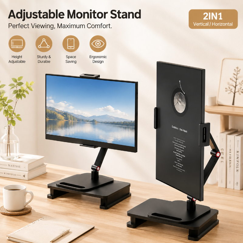 Expandable Portable Monitor Mo - Desk Setup Productivity のレビューと価格
